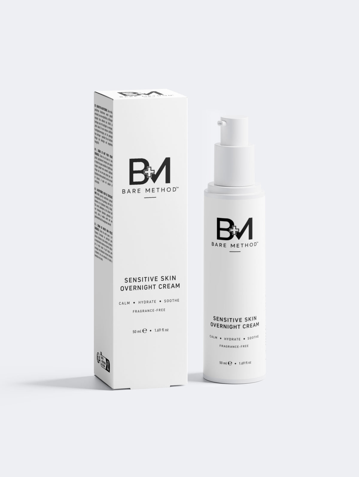 Sensitive Skin Overnight Cream, Fragrance Free